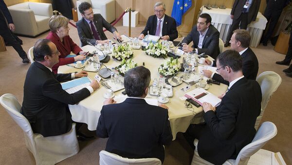 Встреча в рамках саммита ЕС в Брюсселе. Архивное фото