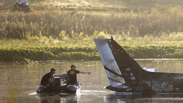 Аргентинский самолет с пассажирами разбился в Уругвае