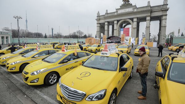Благотворительная акция в рамках праздника День московского такси