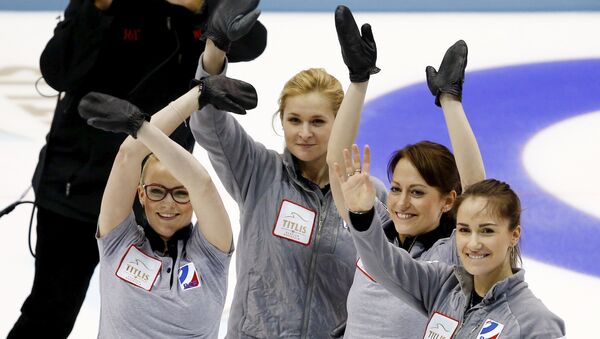 Женская сборная России по керлингу выиграла бронзу чемпионата мира