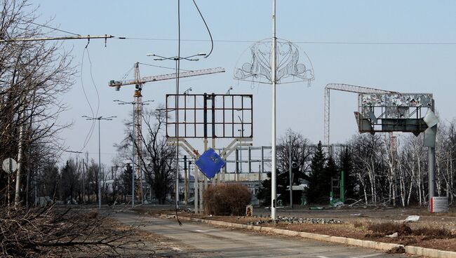 Ситуацияв Донбассе. Архивное фото