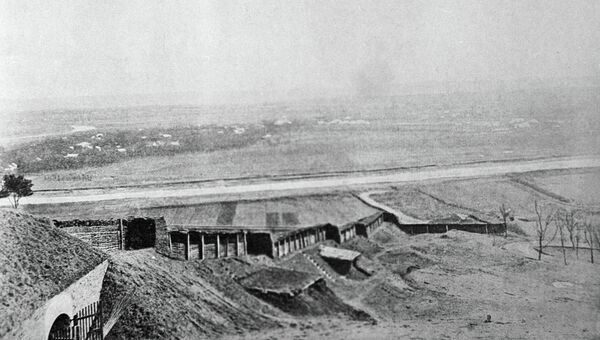 Форт Перемышля в годы первой мировой войны. Архивное фото