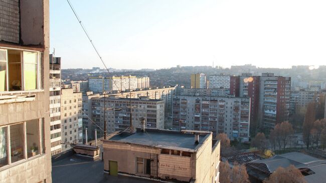 Вид на город Днепропетровск. Архивное фото
