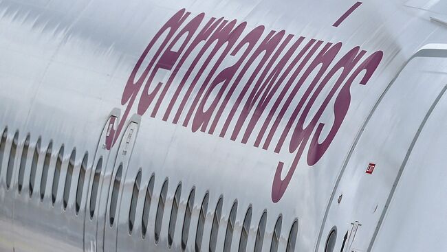 Логотип авиакомпании Germanwings. Архивное фото
