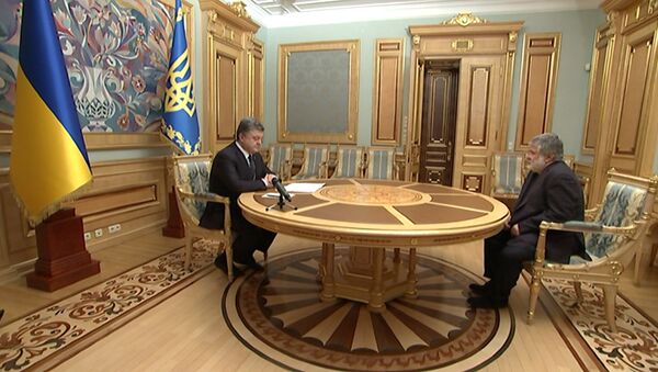 Коломойский поблагодарил Порошенко за сотрудничество после своей отставки