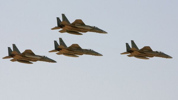 Истребители F-15 ВВС Саудовской Аравии