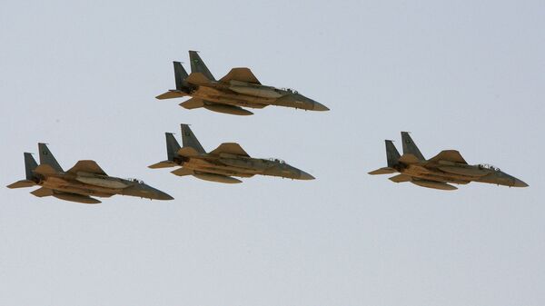 Истребители F-15 ВВС Саудовской Аравии. Архивное фото