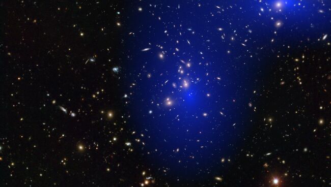 Ящик Пандоры, скопление галактик Abell 2744 заставило ученых усомниться в существовании частиц темной материи