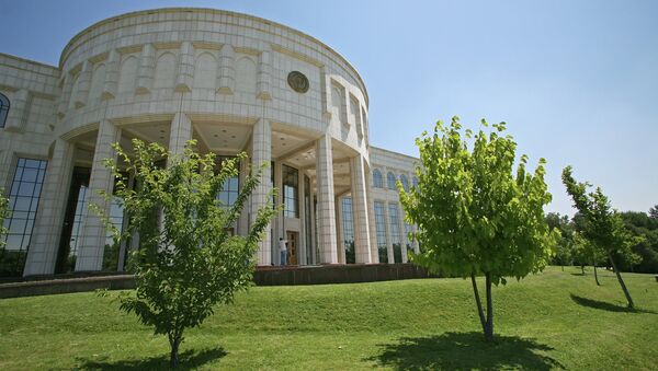 Резиденция президента Узбекистана Ислама Каримова Оксарой в Ташкенте. Архивное фото