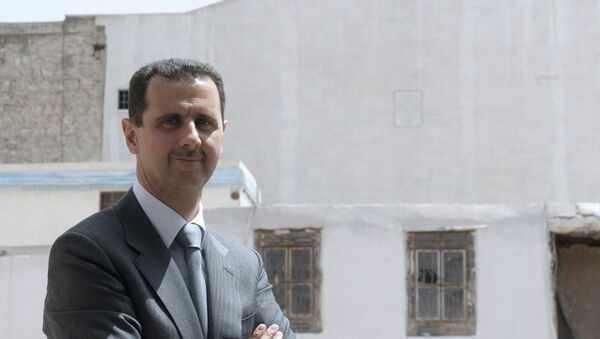 Президент Сирии Башар Асад (на снимке) в старой части Дамаска