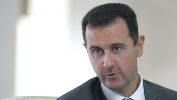 Президент Сирии Башар Асад. Архивное фото.