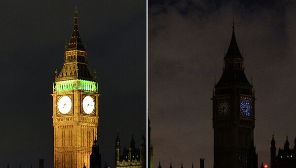 Акция Час Земли в Лондоне