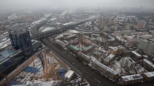 Виды Москвы с высоты. Архивное фото