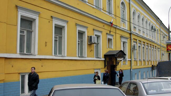 Здание Басманного суда на Каланчевской улице. Архивное фото