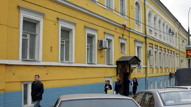 Здание Басманного суда на Каланчевской улице