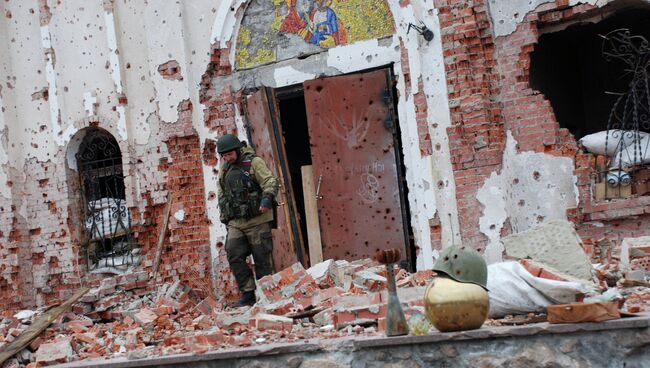 Ситуация в Донецке. Архивное фото