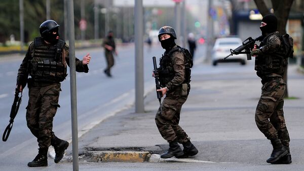 Турецкие силы безопасности . Архивное фото