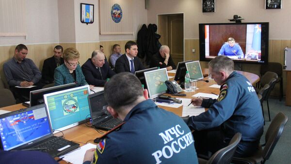 Представители Сахалинской области участвуют в селекторном режиме в заседании Правительственной комиссии по спасательной операции в Охотском море
