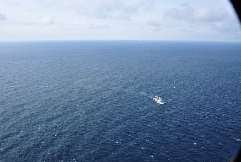 Крушение траулера Дальний Восток в Охотском море