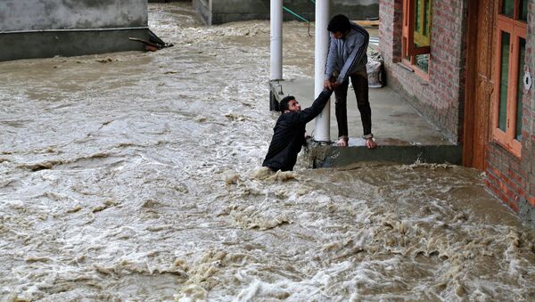 Наводнение в индийском штате Кашмир. Архивное фото