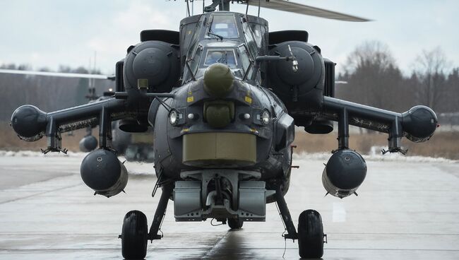 Вертолет Ми-28 Н Ночной охотник. Архивное фото