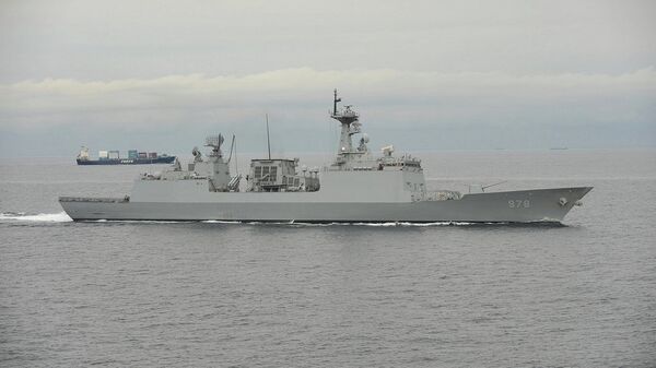 Военный корабль Южной Кореи Вангон