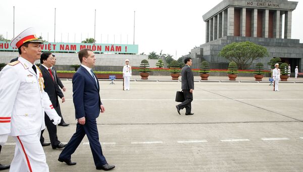 Официальный визит премьер-министра Дмитрия Медведева во Вьетнам