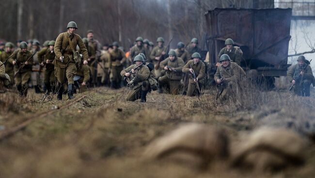 Военно-исторический фестиваль. Архивное фото