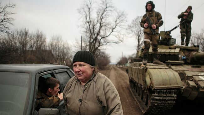 Ситуация в Донбассе. Архивное фото