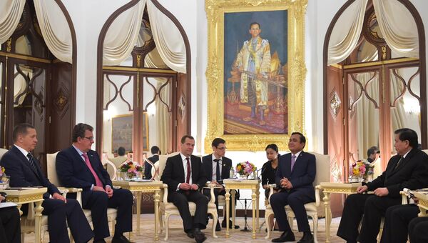 Официальный визит премьер-министра Д.Медведева в Таиланд. Архивное фото