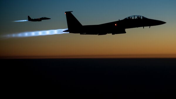 Истребители F-15 ВВС США 