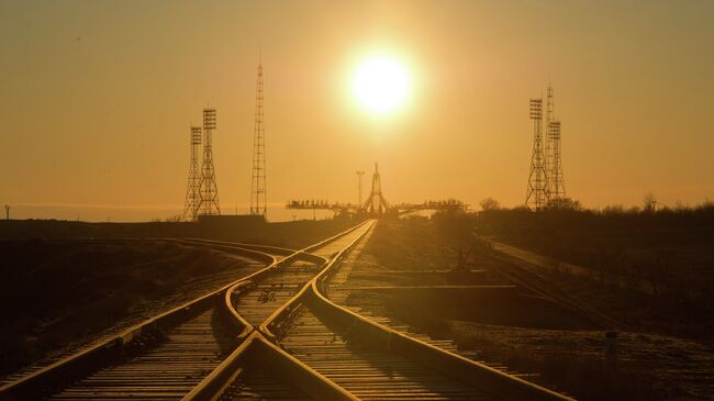 Вывоз на старт ракеты Союз. Архивное фото