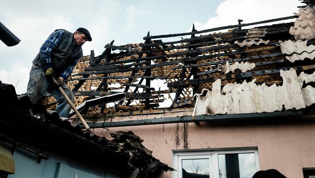 Ситуация в Донецке, архивное фото