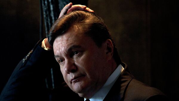 Бывший украинский президент Виктор Янукович