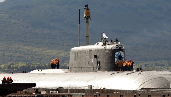 База подводных лодок в Вилючинске. Архивное фото