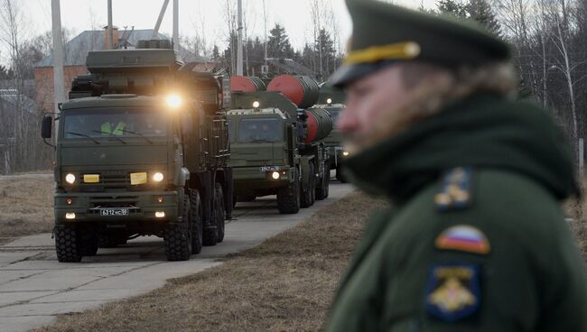 Несение боевого дежурства зенитными ракетными дивизионами Минобороны. Архивное фото