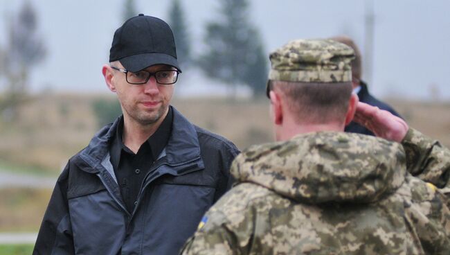 Премьер-министр Украины Арсений Яценюк. Архивное фото