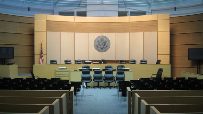 Зал судебных заседаний в США. Архивное фото