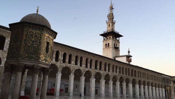 Мечеть Омейядов в Дамаске - самая большая мечеть Сирии (г. Дамаск)