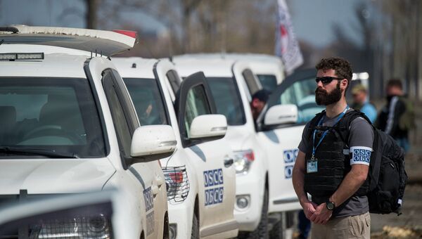 Наблюдатель ОБСЕ в Донецке. Апрель 2015