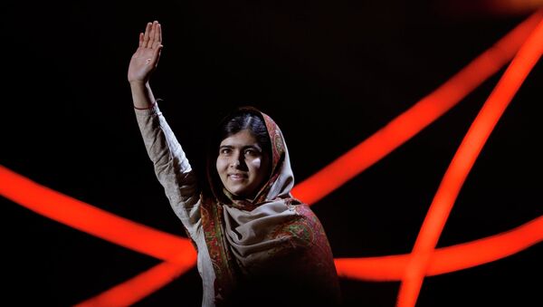 Пакистанская правозащитница Малала Юсуфзай. Архивное фото