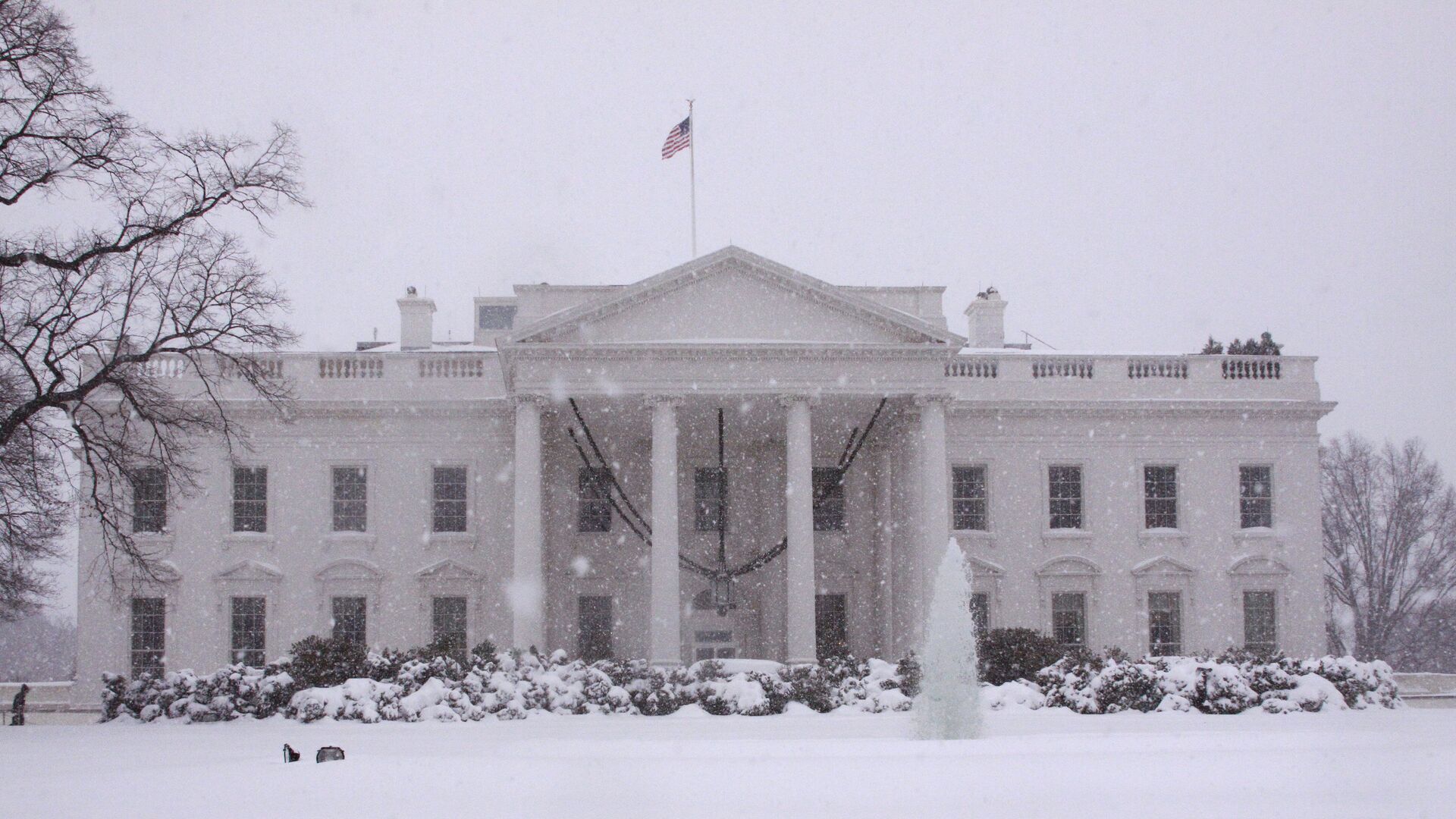 Здание Белого дома в Вашингтоне - РИА Новости, 1920, 24.02.2023