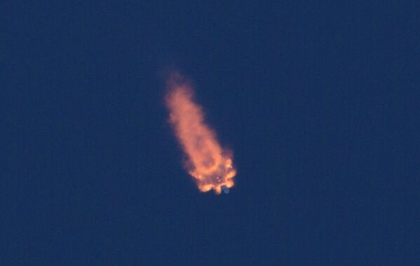 Старт ракеты SpaceX Falcon 9 с мыса Канаверал