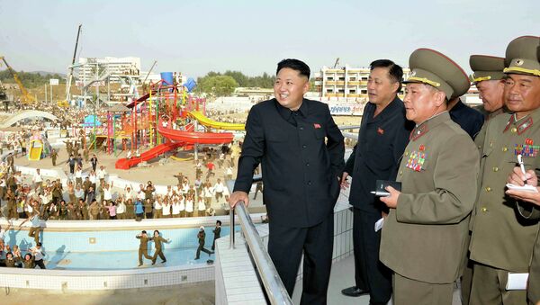Высший руководитель КНДР Ким Чен Ын. Архивное фото
