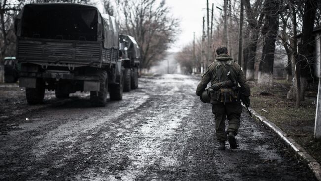 Ополченец Донецкой народной республики. Архивное фото