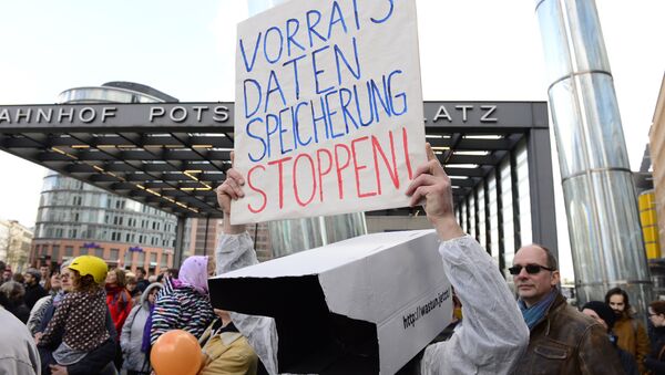 В Берлине протестуют против торгового соглашения с США