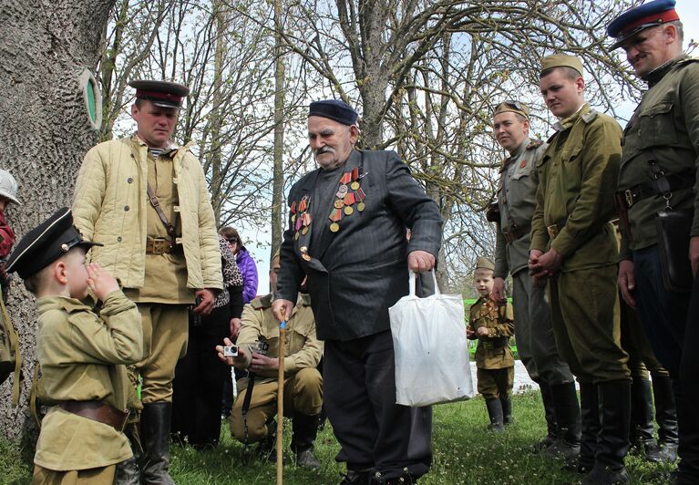 Празднование 71-й годовщины освобождения Балаклавы