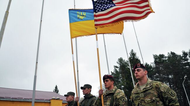 Военнослужащие 173-й бригады армии США перед началом украинско-американских учений. Архивное фото