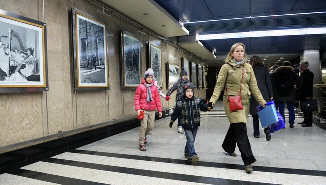 Открытие выставки архивных фотоснимков, сделанных во время ВОВ корреспондентами Совинформбюро