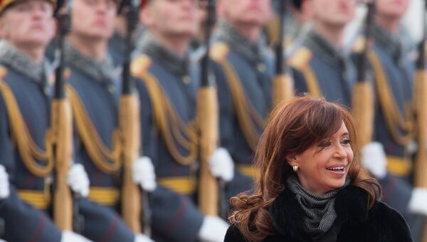 Президент Аргентинской Республики Аргентины Кристина Фернандес де Киршнер